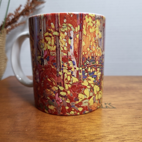 Vintage National Gallery of Canada Tom Thomson Artwork Coffee Mug 1995 - Picture 3 of 14